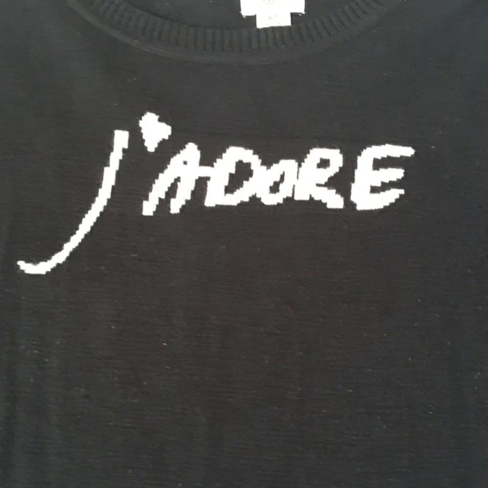 Mossimo Black J'ADORE Sweater Size Small - Picture 12 of 13